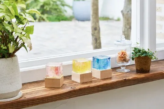 ハーバリウムゆらかメモリアルボトルの商品画像