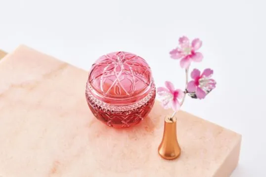 小型骨壺江戸切子Sの商品画像