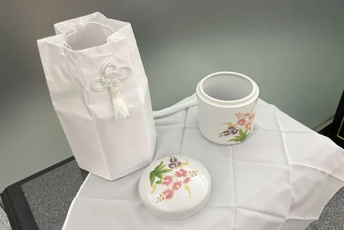 火葬後粉骨しご自宅へ
