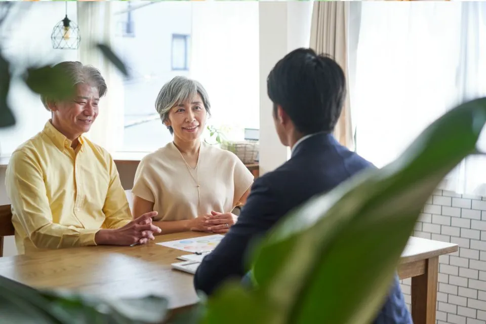 訪問相談の様子