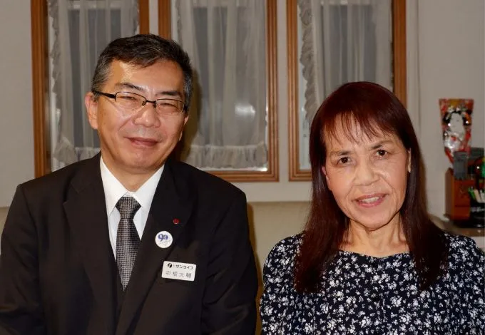 加瀬稔子様のお写真