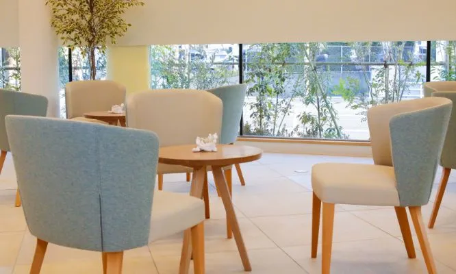 ホワイエの様子