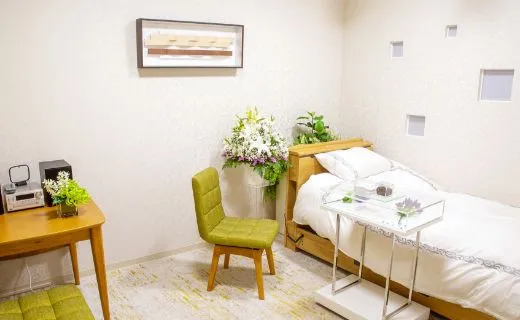 個室対面型の安置室