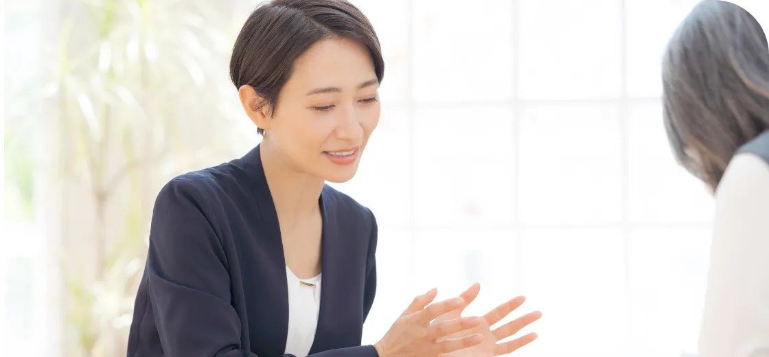 事前見積もりの相談風景