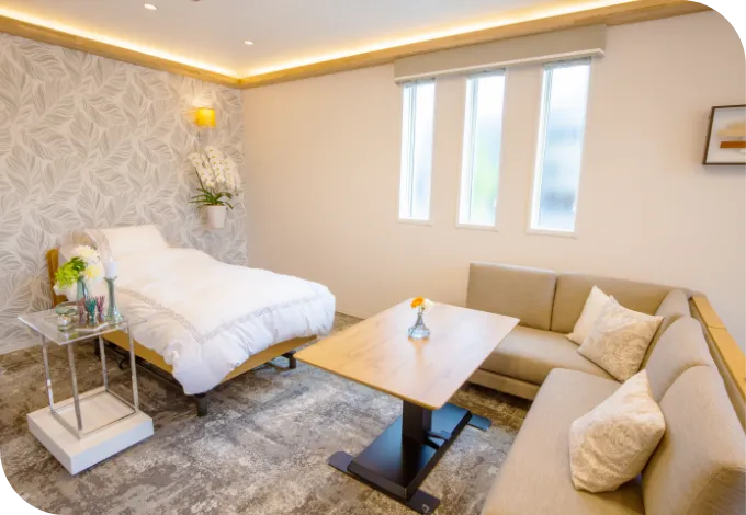 ご遺体安置室の様子