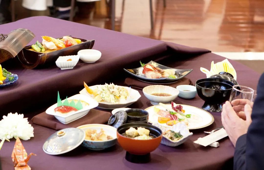 作りたての美味しい料理