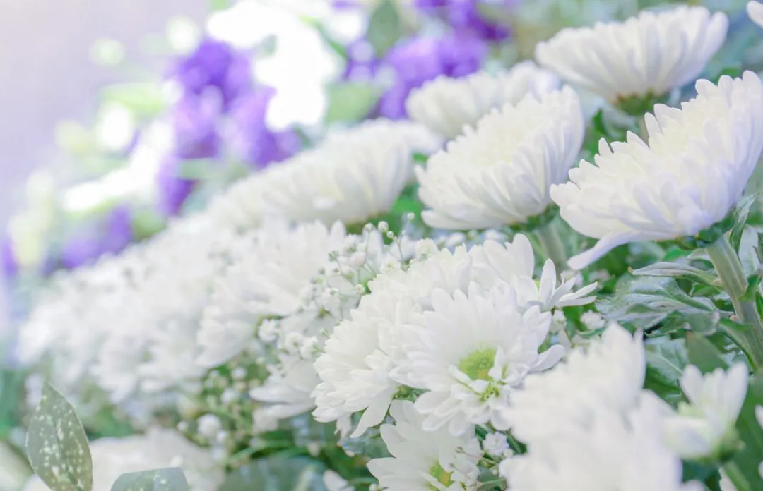 故人らしい生花装飾