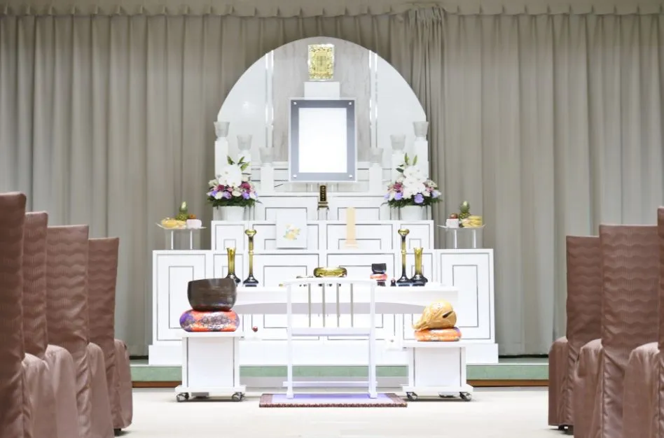 安心パックプランの法要祭壇