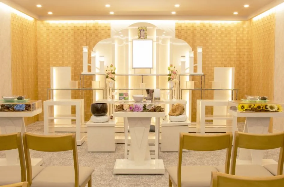 シンプルパックプランの法要祭壇