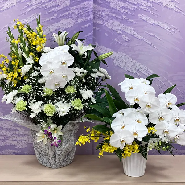感謝セット（供花・枕花・メッセージ）