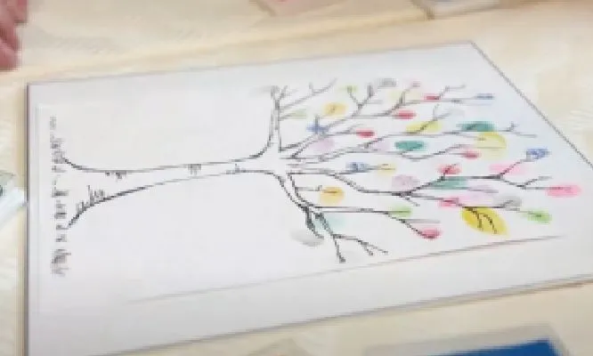 想い出の木のサービスの様子