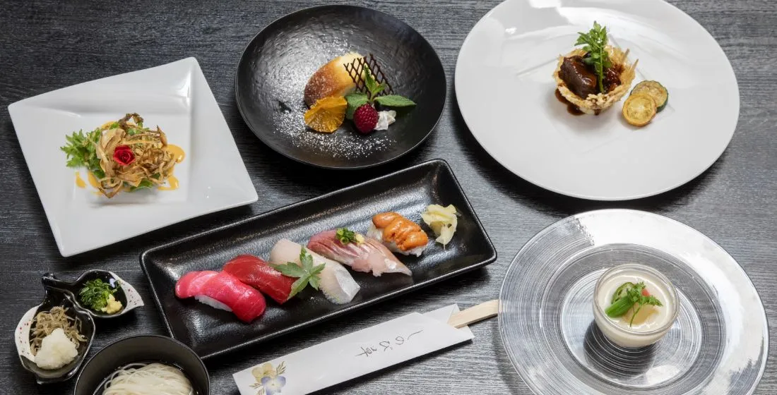 忌中払いの会食の様子