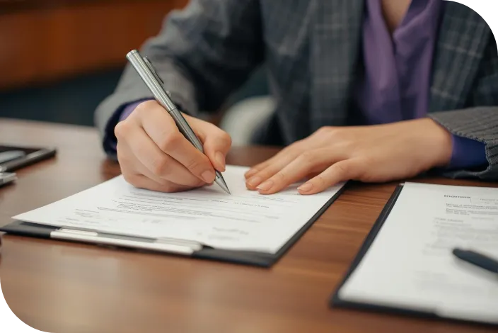 年間8,500件の実績と満足度を表す図表