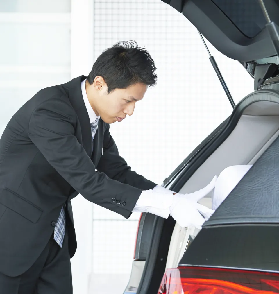 24時間365日搬送・安置サポートの様子