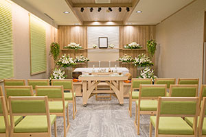 お式の規模に合わせて選べる式場