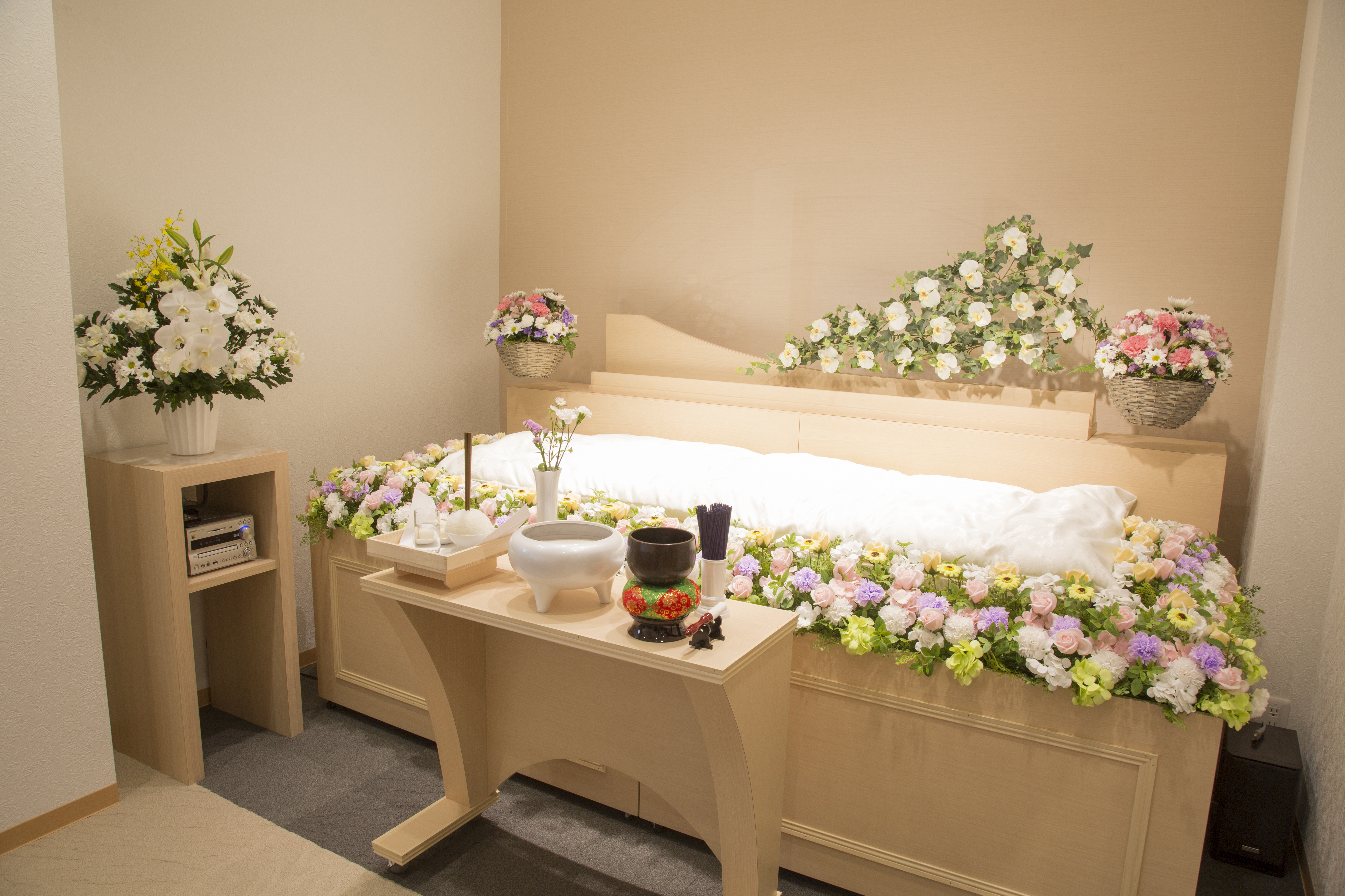 面会自由な個室のご安置室