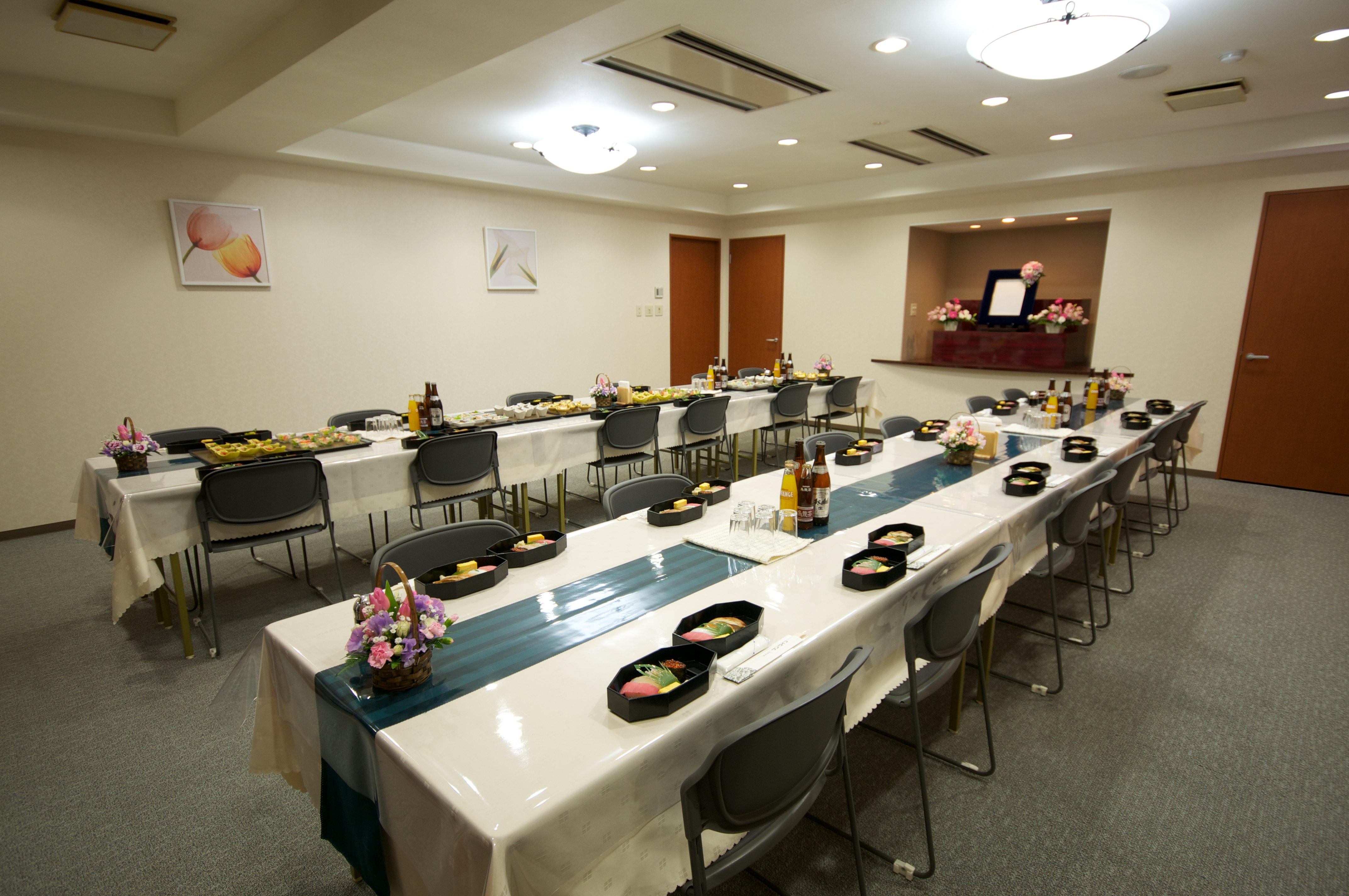 横浜町田ファミリーホールご会食場