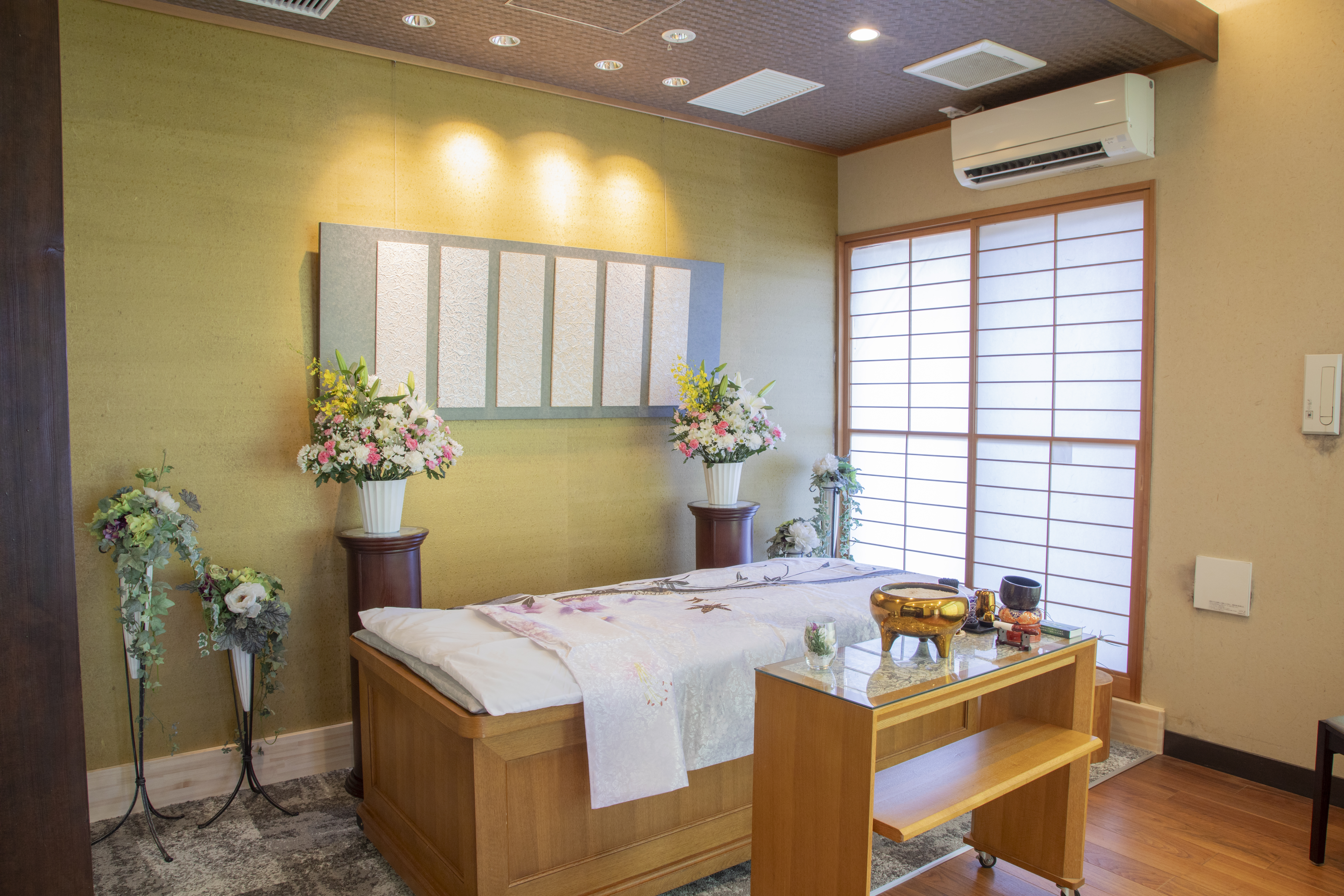 面会自由な個室のご安置室