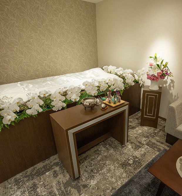 面会自由な個室のご安置室