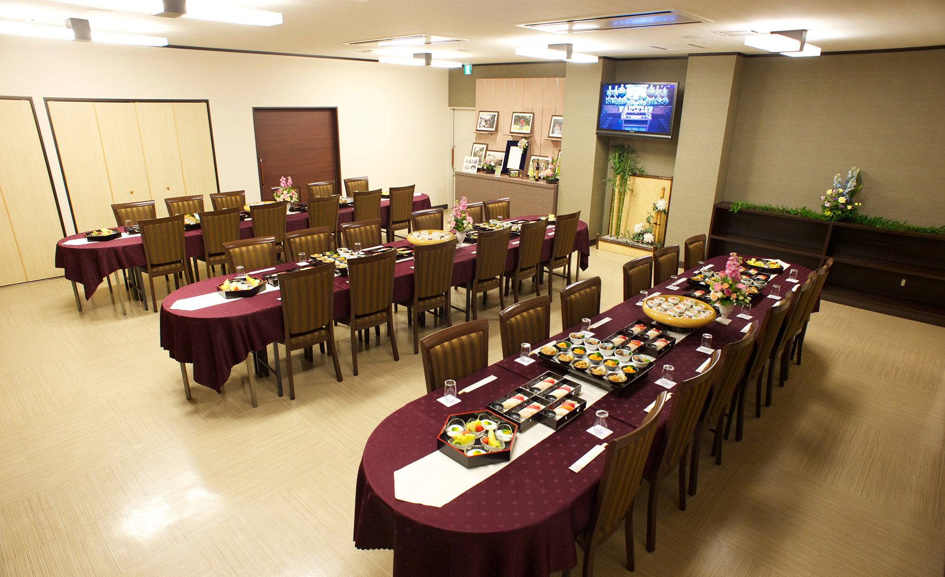 八王子南口総合ホール会食場