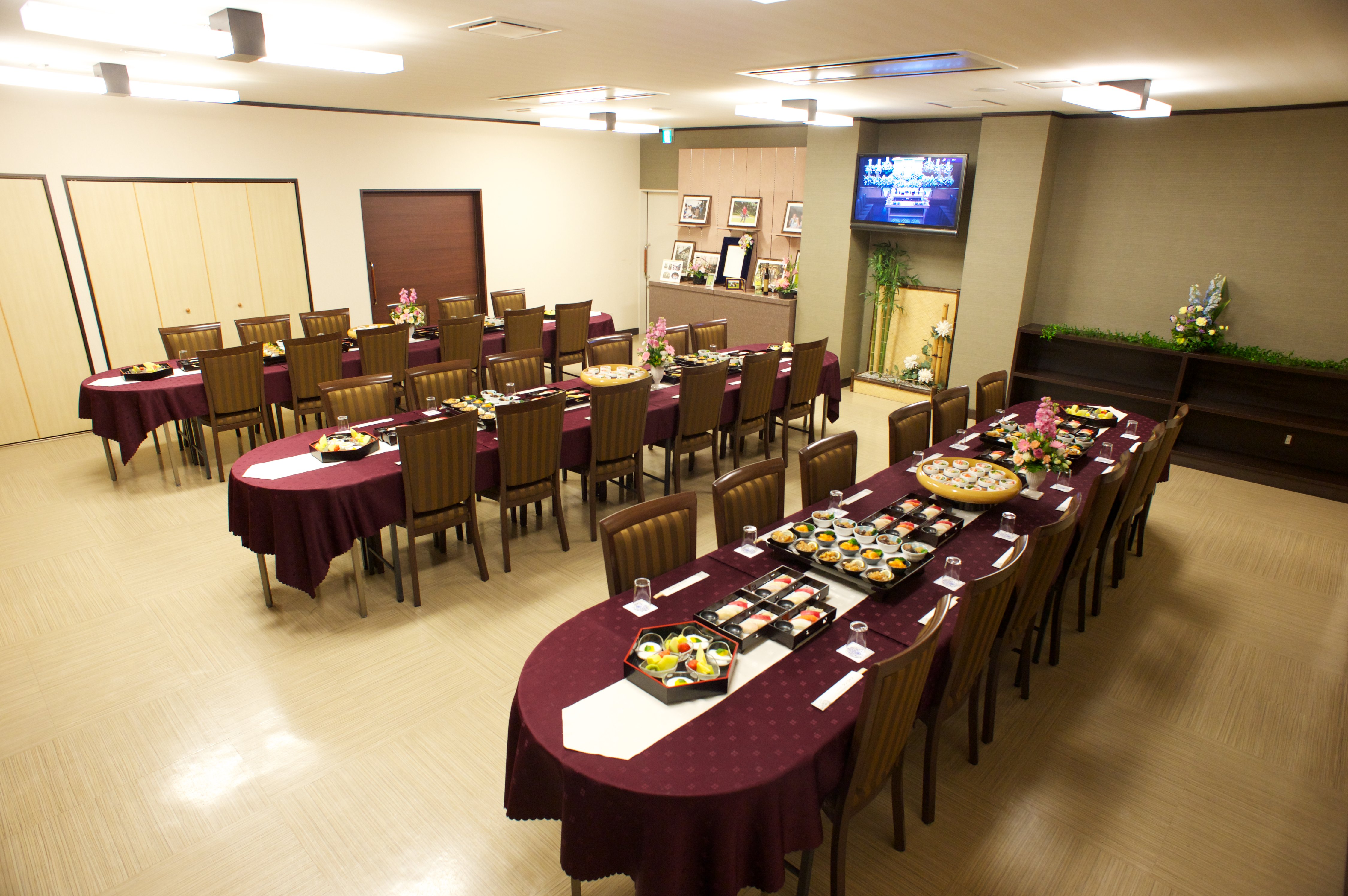 八王子南口総合ホール会食場