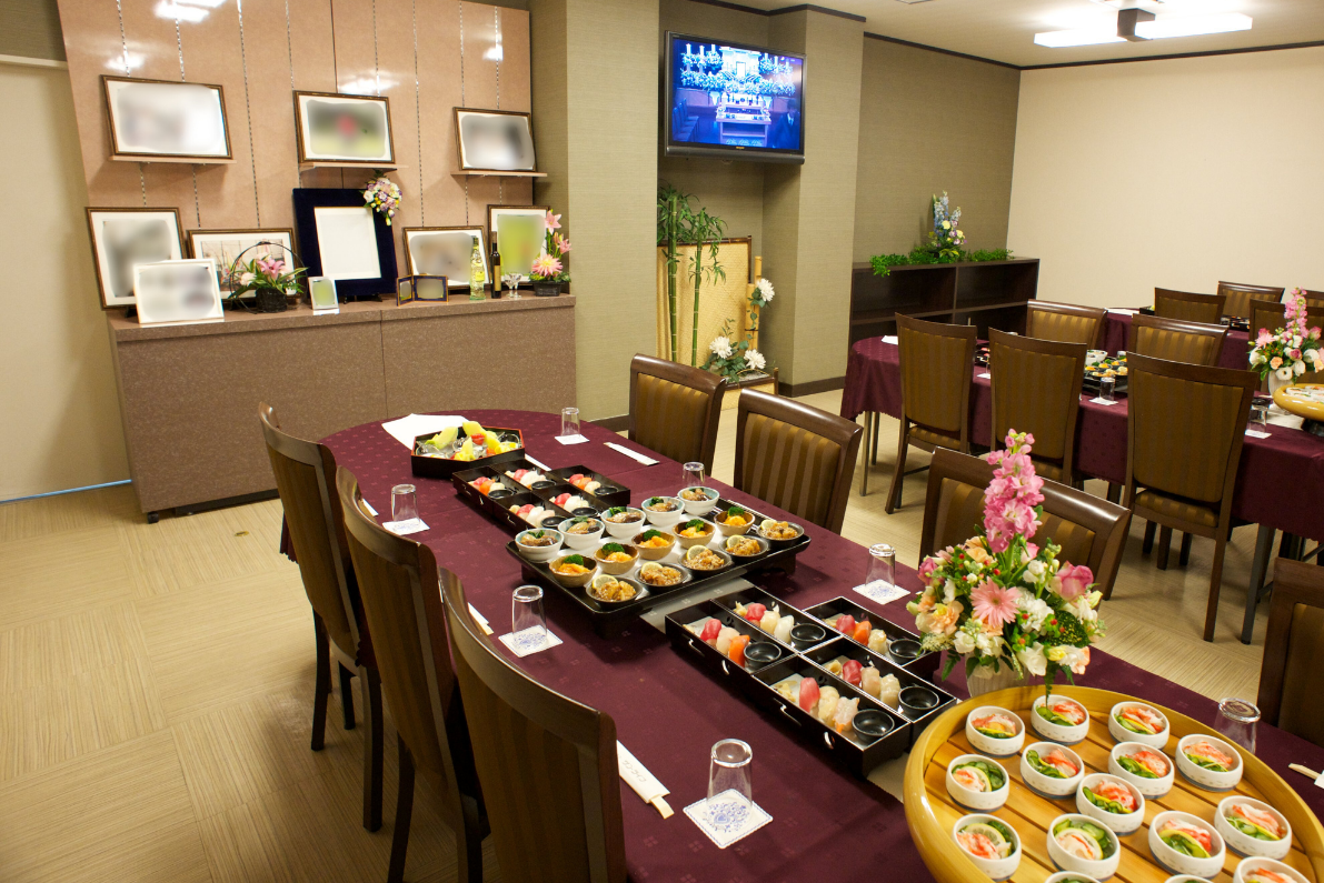 八王子南口総合ホールご会食場