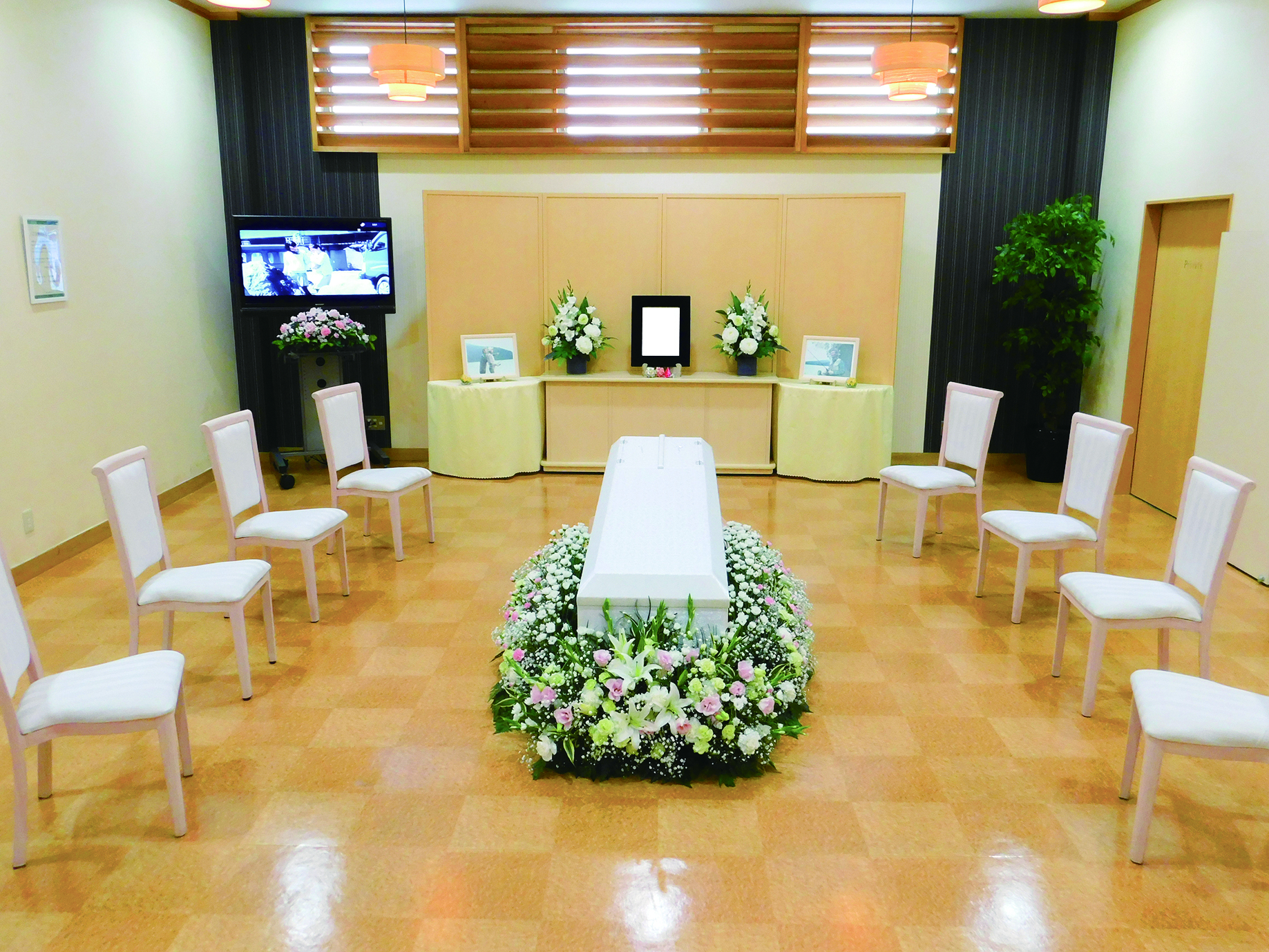 日野会館高倉総合ホールお別れ式