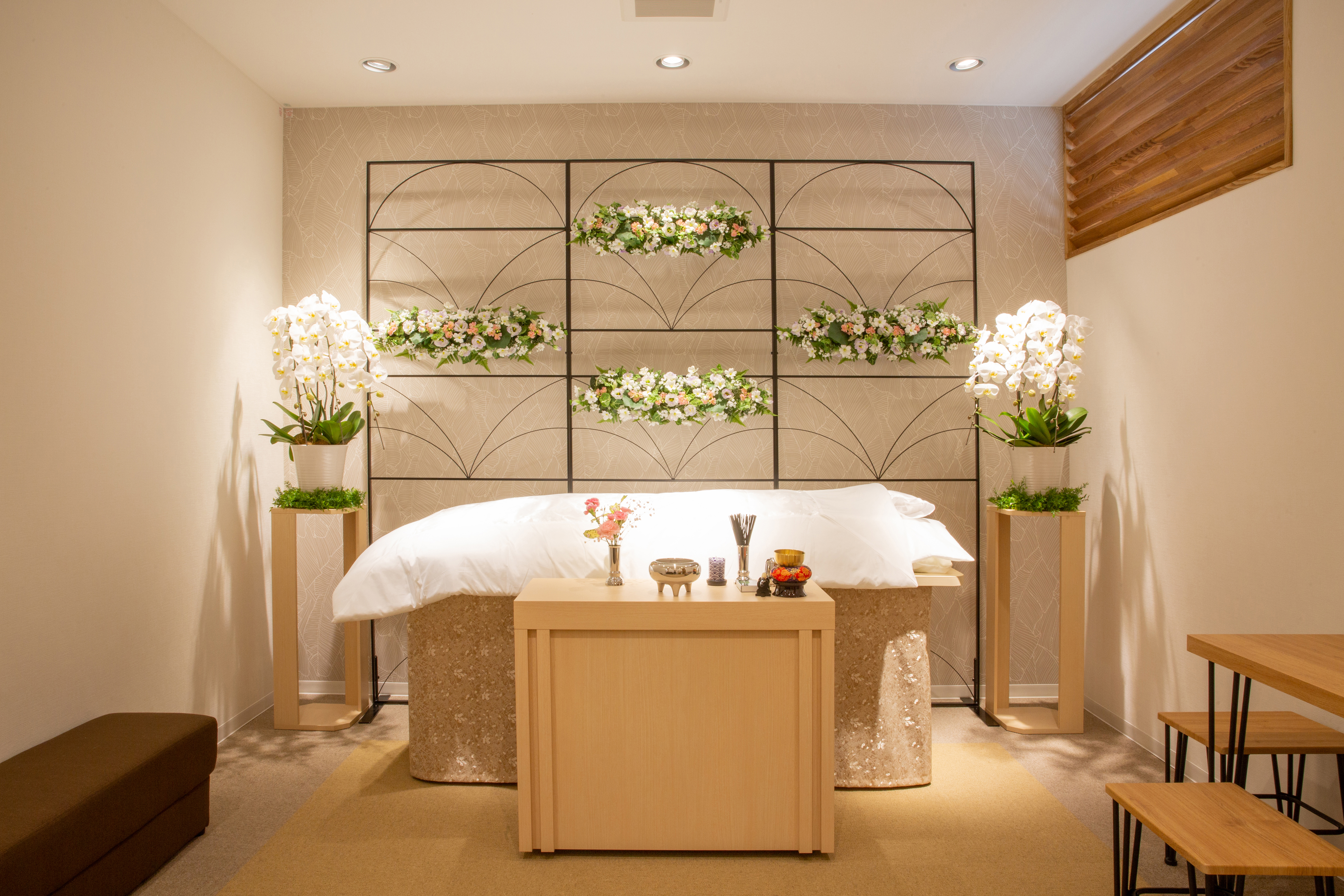 付き添い可能な個室のご安置室