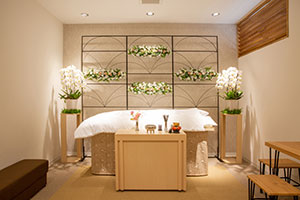 付き添い可能な個室のご安置室