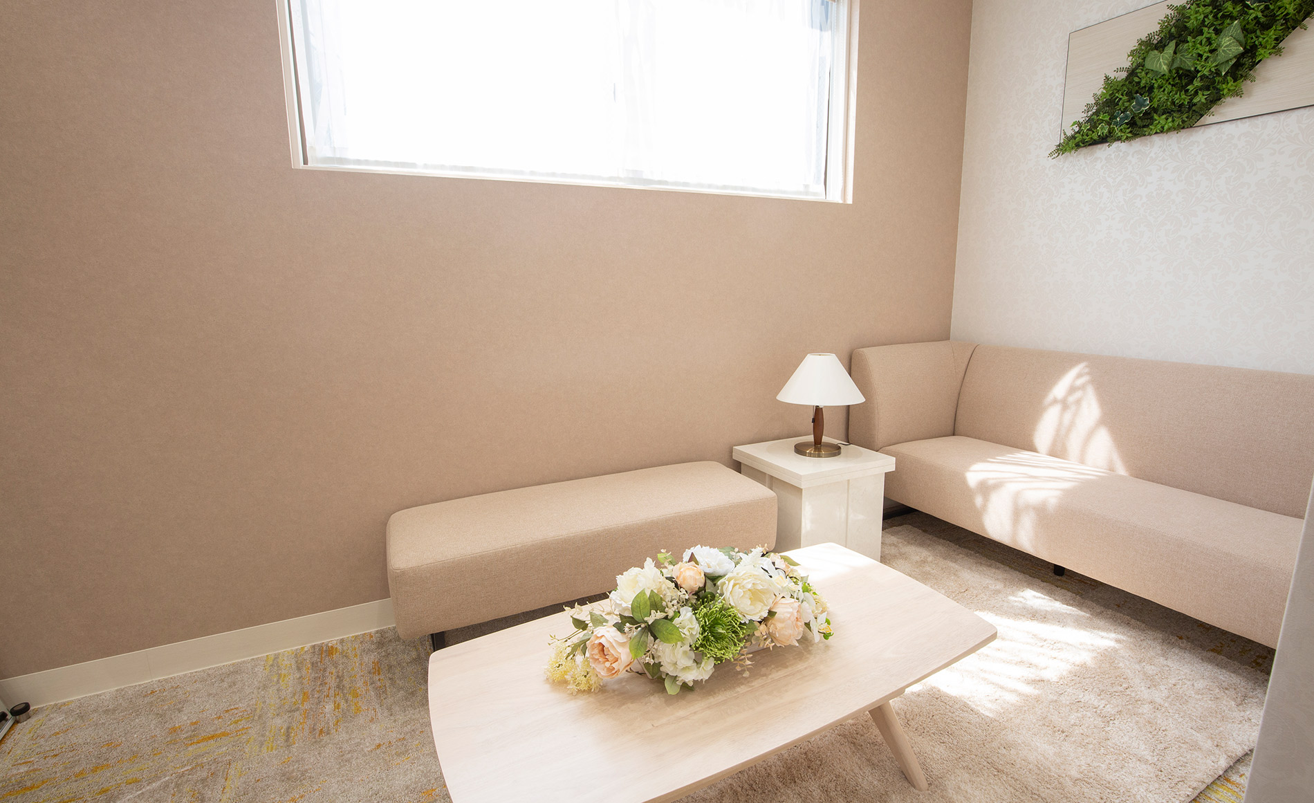 茅ヶ崎南口ファミリーホール控室