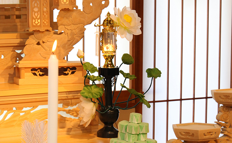 The after-funeral decoration