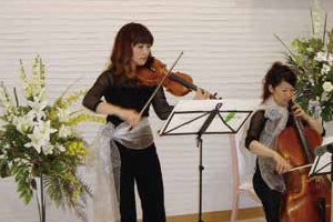 好きな音楽での生演奏