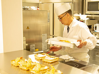 ホテル料理長の作り出すおもてなし