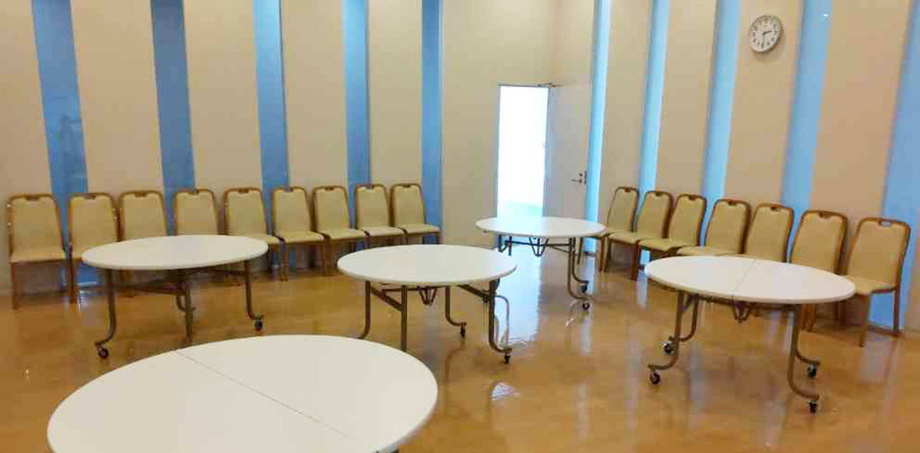 楢原斎場 会食所